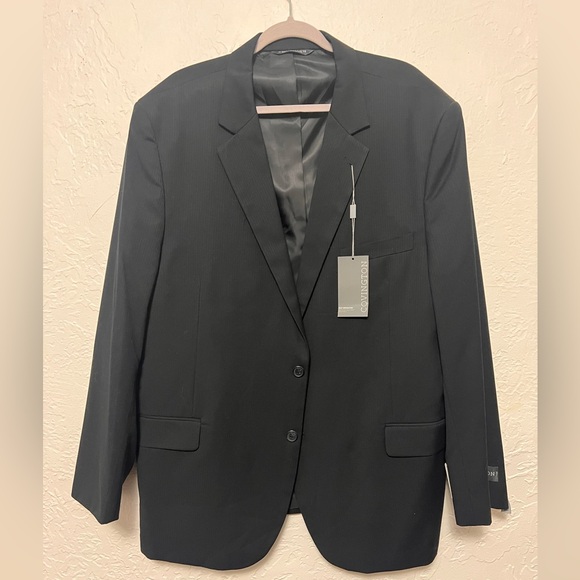 Covington Suit Separates (Jacket and Vest) — Black, BNWT, Size 50R - Picture 1 of 10